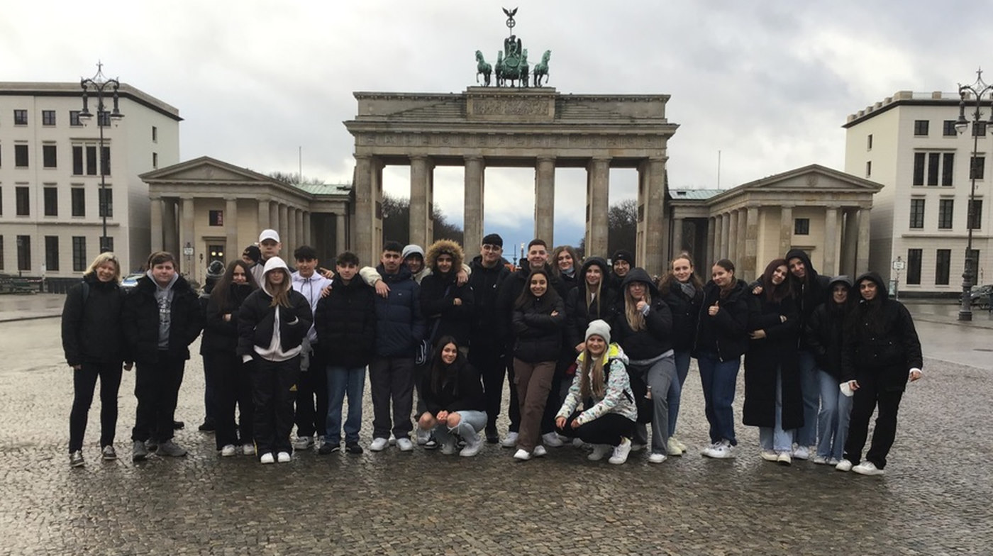 Klasse 10a auf Abschlussfahrt in Berlin 